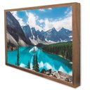 Ver imagem 3 de Quadro Decorativo Caixa Paisagem Tacolado Moldura Caixa Alta 4,5cm Madeira sem Vidro 30 X 40cm