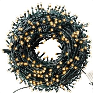 5 Cordão Luminoso Led Pisca Pisca 8 Funções 200 Leds Taschibra 220v Colorida