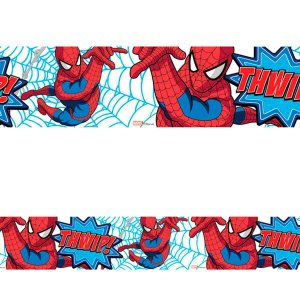 Adesivo decorativo faixa Super Herói Filme 2- Kit 2 unidades