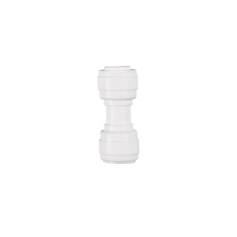 Uniao Reta Tubo de 3/8 para 3/8 Pol Branca Cn018