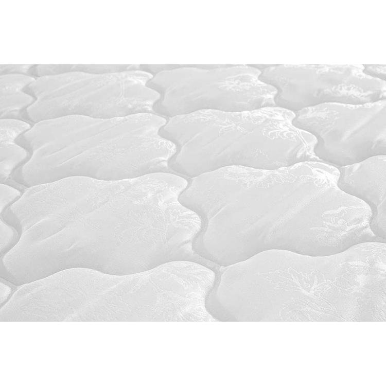 Cama Box Baú King: Colchão Espuma D45 Herval Top + Base CRC Courano White(193x203) - 6