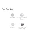 Ver imagem 3 de Cama Box Baú King: Colchão Espuma D45 Herval Top + Base CRC Courano White(193x203)