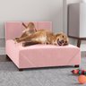 Cama Box para Pet 80cm em Suede - 1