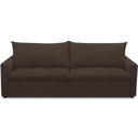 Ver imagem 5 de Sofá Cama Retrátil Reclinável 208cm Lari F04 Veludo Marrom