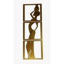 Ver imagem 1 de Mulher Vaso com Turbante - Decoração:yellow