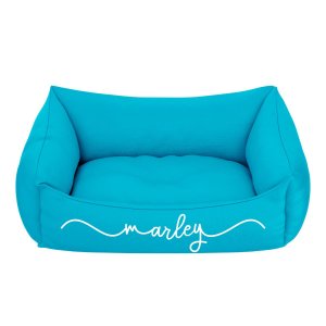 Kit Pet Com Cama Cachorro Gato M 57X37 Marley