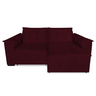 Sofá 2 Metros Kiev Retrátil 2 lugares Suede Bordo - 6