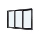 Ver imagem 1 de Janela de Alumínio Maxx 03 Folhas Móveis Preto - 120x120