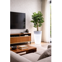 Ver imagem 1 de Vaso de Plantas Decorativo Grande Sala Jardim Ambientes Internos e Externos com Luminária 55cm Led