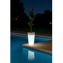 Ver imagem 5 de Vaso Decorativo para Plantas Grande Varanda Jardim Ambientes Internos e Externos com Luminária 55cm