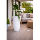 Ver mais imagens de Vaso de Plantas Decorativo Grande Sala Jardim Ambientes Internos e Externos com Luminária 55cm Led