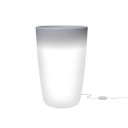 Ver imagem 1 de Vaso Decorativo para Plantas Grande Varanda Jardim Ambientes Internos e Externos com Luminária 55cm