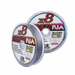 Linha de Pesca Multifilamento Cinza 8 Fios 200m 0.30mm 39lb - 5