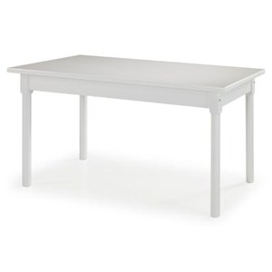 Mesa Retangular 6 Lugares em Madeira Maciça Branco