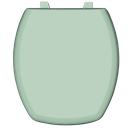 Ver imagem 1 de Assento Tampa para Vaso Sanitário Almofadado Compatível Thema Verde Água Durín