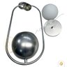 Pendente Terrário Globo de Vidro com Suporte para Plantas Jardim Varanda Coberta - 5