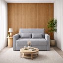 Ver imagem 1 de Painel Ripado Decorativo Linha Smart Multifuncional Louro Casa Lar Shop 240cm