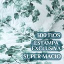 Ver imagem 3 de Cobreleito King 100% Algodao Lauryn Bordado 03 Pcs Exclusivo:verde