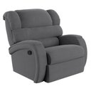 Ver imagem 1 de Poltrona do Papai Reclinável Napoli Manual Gatilho Veludo Fh1 Cinza
