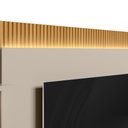 Ver imagem 6 de Painel para Tv 70 Pol com Rack Bancada 297cm Real L06 Tauari/off White - Mpozenato