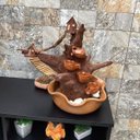 Ver imagem 4 de Fonte de Água Cascata de Cerâmica 4 Quedas Média Dec080