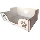 Ver imagem 3 de Caminha Sofá Casa para Pet, Cachorro, Gato, em Mdf Branco