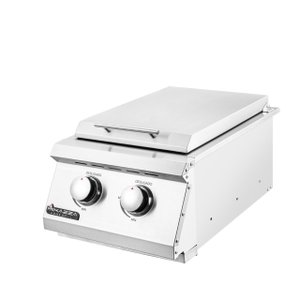 Rangetop 02 Bocas Embutir Mikazza TOP 2 - Natural
