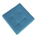 Ver imagem 6 de Kit 08 Banquetas Londres Base de Ferro Sued Azul Tiffany - D'classe Decor