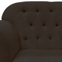 Ver mais imagens de Kit 2 Poltronas Decorativa Dália Veludo Marrom