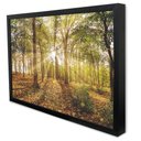Ver imagem 3 de Quadro Decorativo Floral Floresta na Luz do Sol em Moldura Caixa Tacolado Moldura Trad 1cm Branca Se