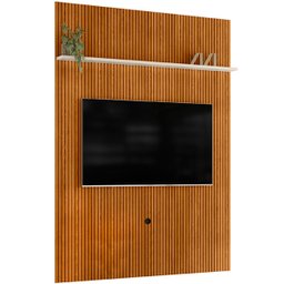 Painel Suspenso Piso-teto para Tv 65 Polegadas Cassio Cinamomo/off White - 2