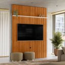 Ver imagem 1 de Painel Suspenso Piso-teto para Tv 65 Polegadas Cassio Cinamomo/off White