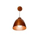 Ver imagem 3 de Pendente em Alumínio Bell Poli Utron Cobre 110v/220v (bivolt)