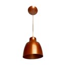 Ver imagem 2 de Pendente em Alumínio Bell Poli Utron Cobre 110v/220v (bivolt)