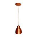 Ver imagem 1 de Pendente em Alumínio Bell Poli Utron Cobre 110v/220v (bivolt)