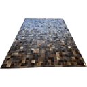 Ver imagem 1 de Tapete de couro marrom café 2,50x3,50 com borda pç 10x10cm