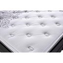 Ver imagem 2 de Cama Box Baú Queen: Colchão Molas Masterpocket Ensacadas Herval Partenon C1629 + Base Crc Suede