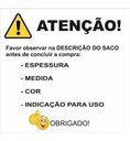 Ver imagem 2 de Saco De Lixo 60 Litros Preto Super Reforçado 100 Un Fábrica