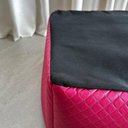 Ver imagem 3 de Cama para Cachorro Toca Quadrada em Corino + Poliéster Rosa e Lilás Média (m) 40 X 40 X 40 Cm