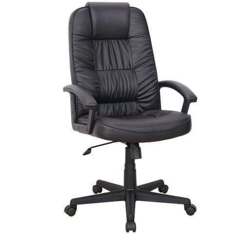 Cadeira Presidente de Escritório Omega Movescan Preta