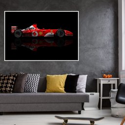 Quadro Decorativo Carro de Corrida F1 Sala Quarto Casa Escritório - 1