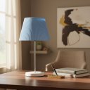Ver imagem 3 de Abajur Luminaria de Mesa Piovere Elegante Moderno com Interruptor com Cupula 3d Premium