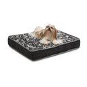 Ver imagem 1 de Cama Colchão de Espuma Pet D18 Bordado Cães e Gatos Conforto - Preto