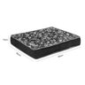 Cama Colchão de Espuma Pet D18 Bordado Cães e Gatos Conforto - Preto - 4