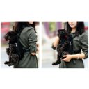 Ver imagem 3 de Mochila Canguru Gato Cao Cachorro Pet Animal de Estimaçao Bolsa Transporte Pequeno Porte Ar Livre Re