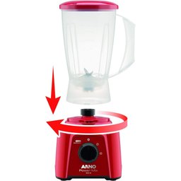 Liquidificador Power Mix Lq11 127v Vm - Arno - 3