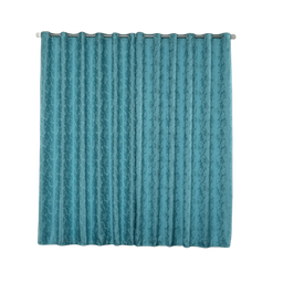 Cortina Jacquard 9,00x2,30 Para Varão Simples:Tiffany - 1