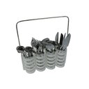 Ver imagem 2 de Jogo de Talheres com 24 Pçs e Suporte 2444305 Branco -quanhe