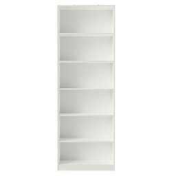 Estante Livreiro Madesa 6908 com 6 Nichos - Branco - 11