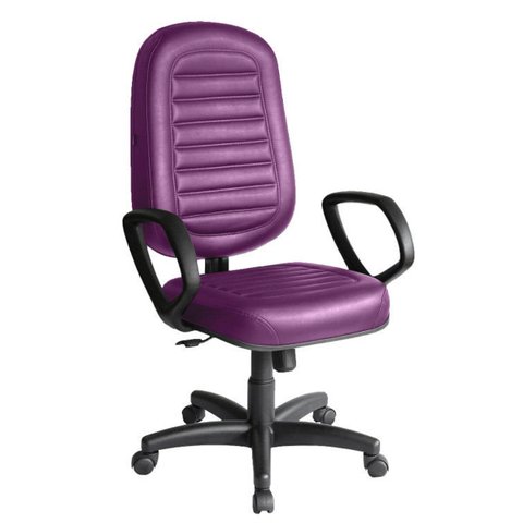 Cadeira Presidente para Escritório Linha Blenda Roxo